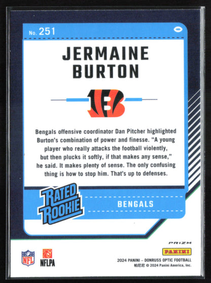 Jermaine Burton RC Purple Shock