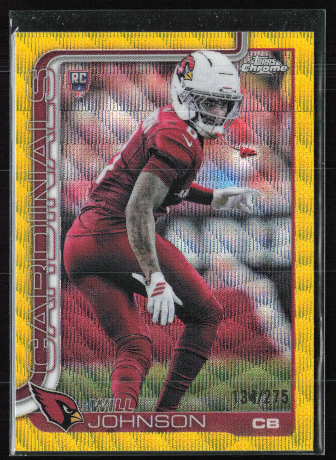 Will Johnson RC Yellow Wave /275