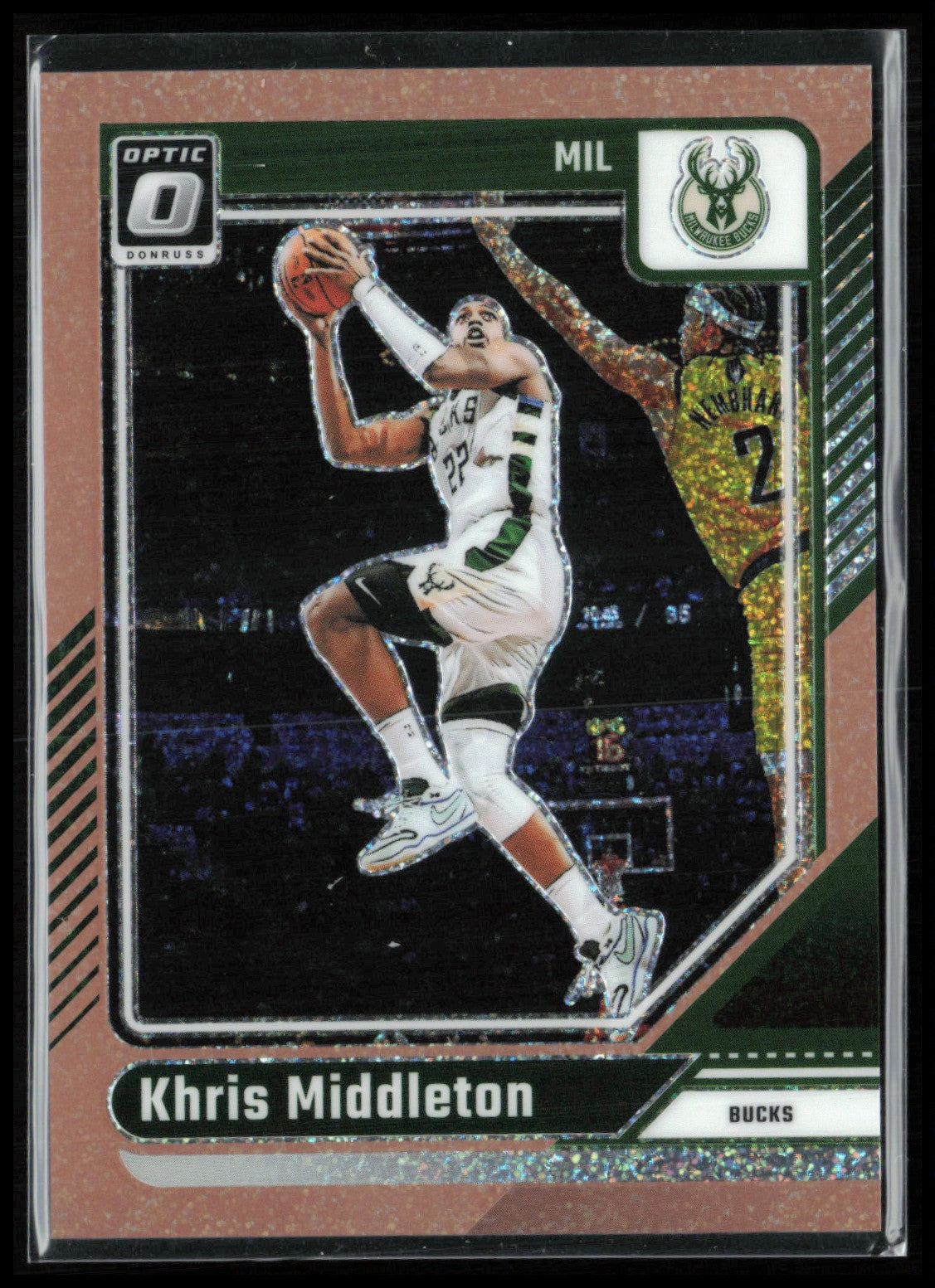 Khris Middleton /99 Copper Glitter