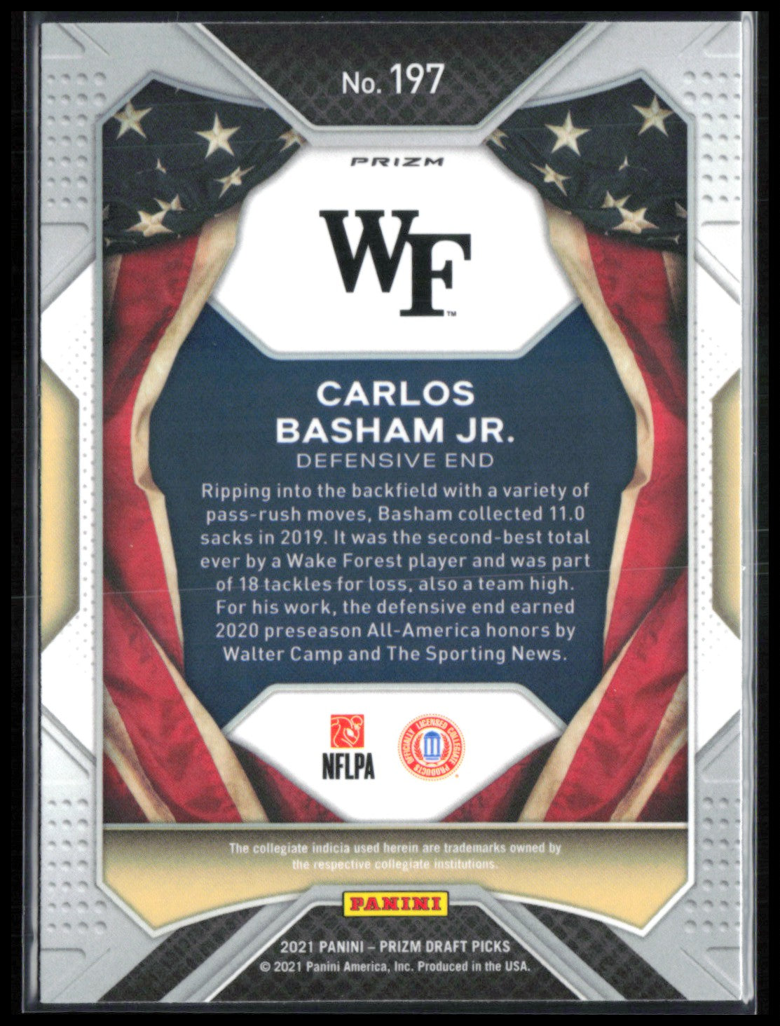 Carlos Basham Jr. Orange ice