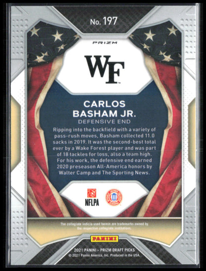 Carlos Basham Jr. Orange ice