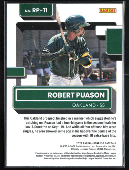 Robert Puason Prospect Rapture