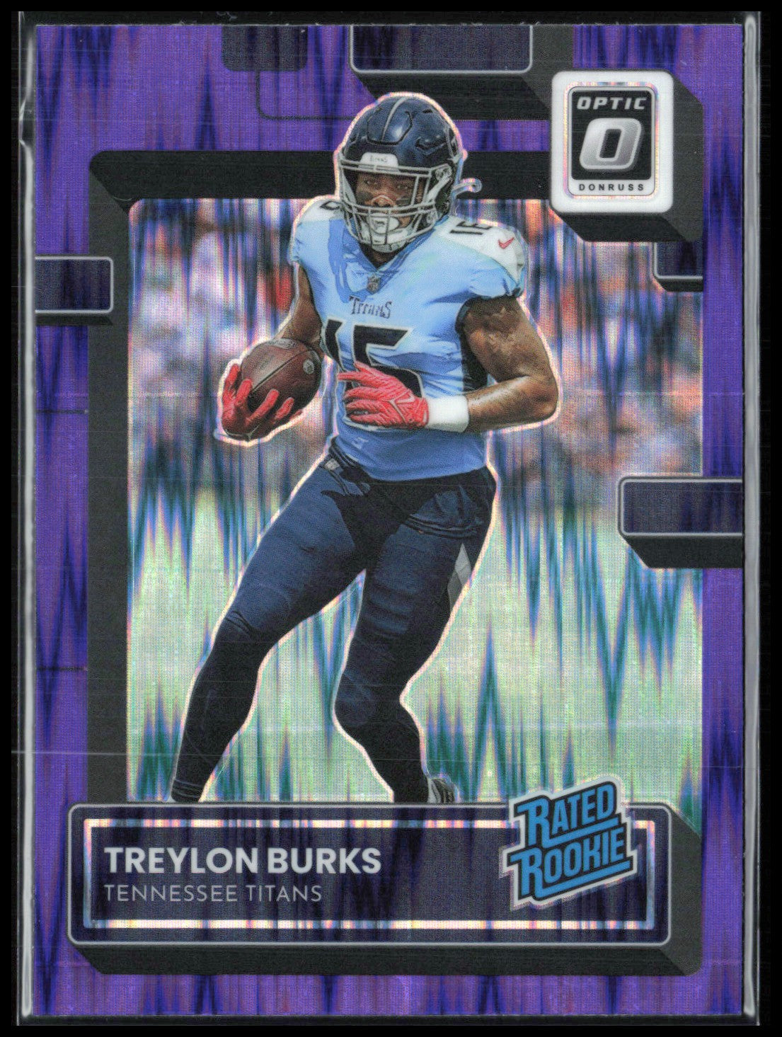 Treylon Burks RC Purple Shock
