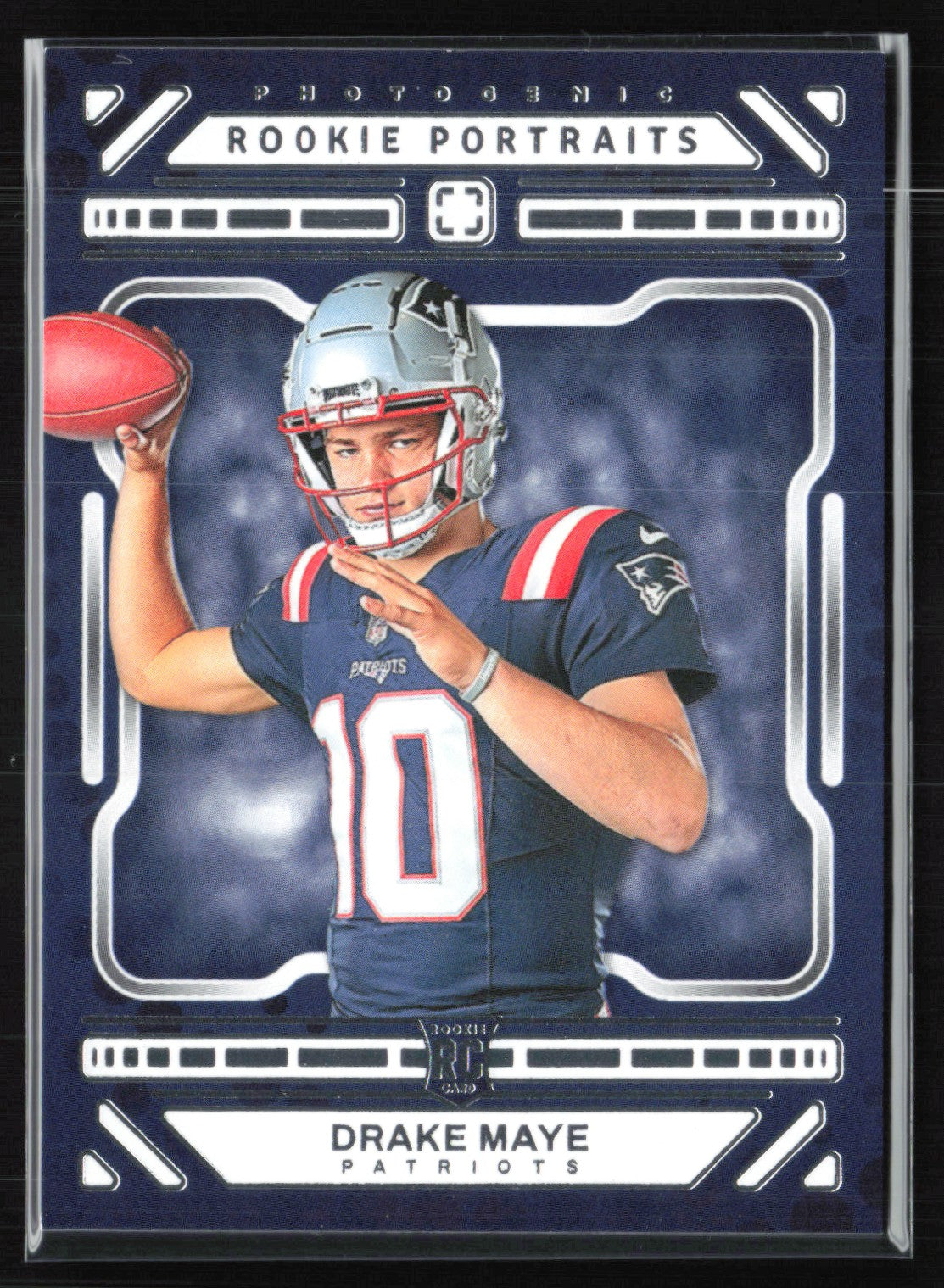 Drake Maye RC Rookie Portraits 2024 Photogenic