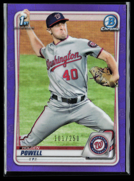 Holden Powell 1st Bowman Purple Refractor /250