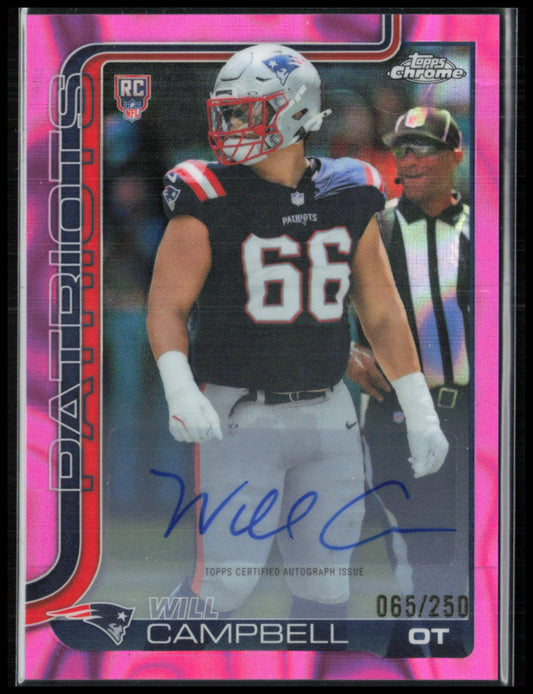 Will Campbell RC Auto Pink Lava /250