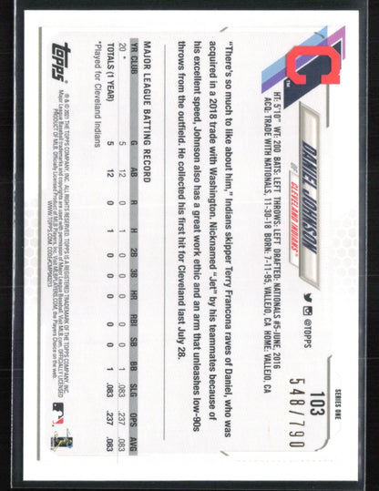 Daniel Johnson RC /790