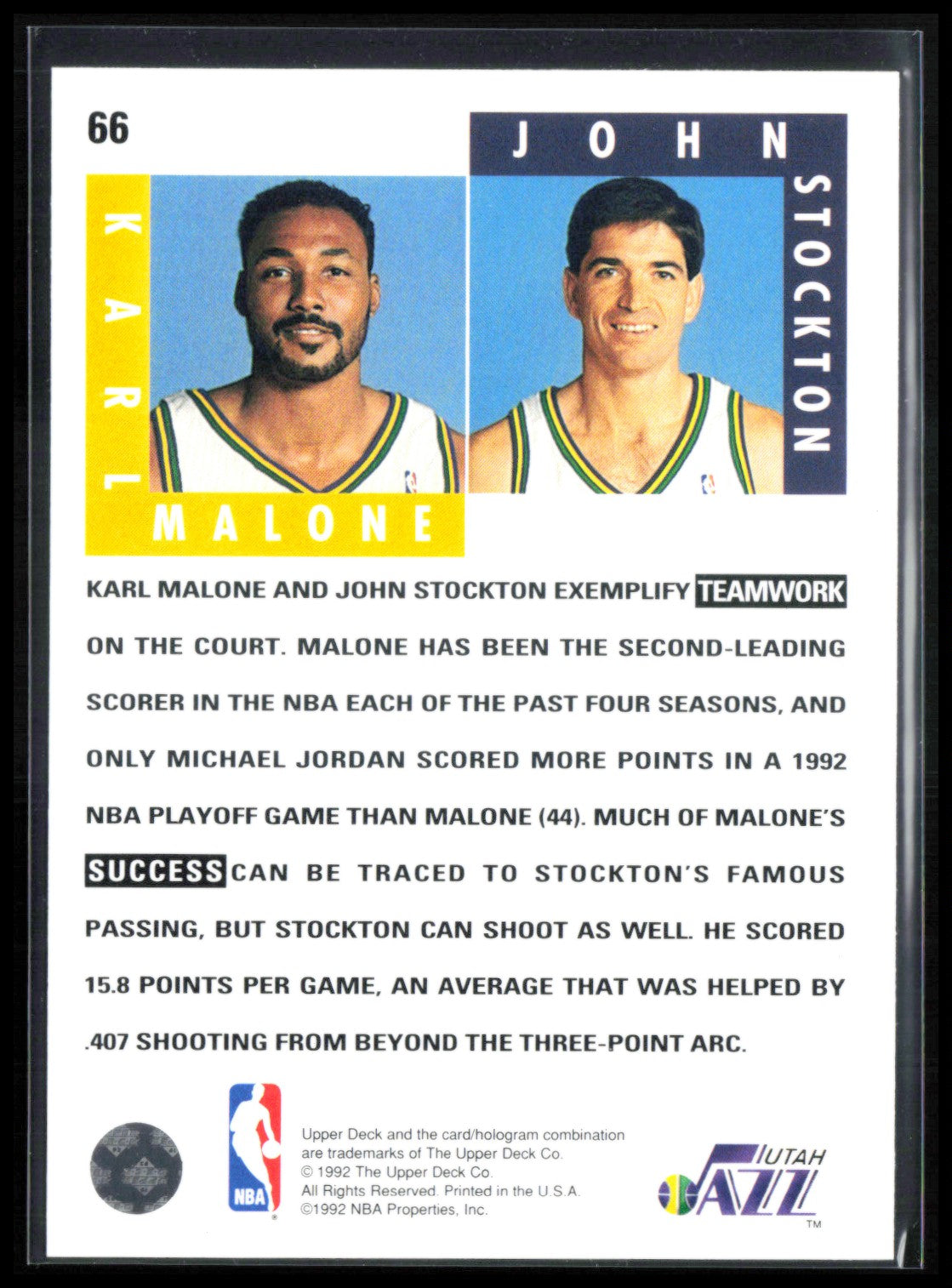 Karl Malone/John Stockton