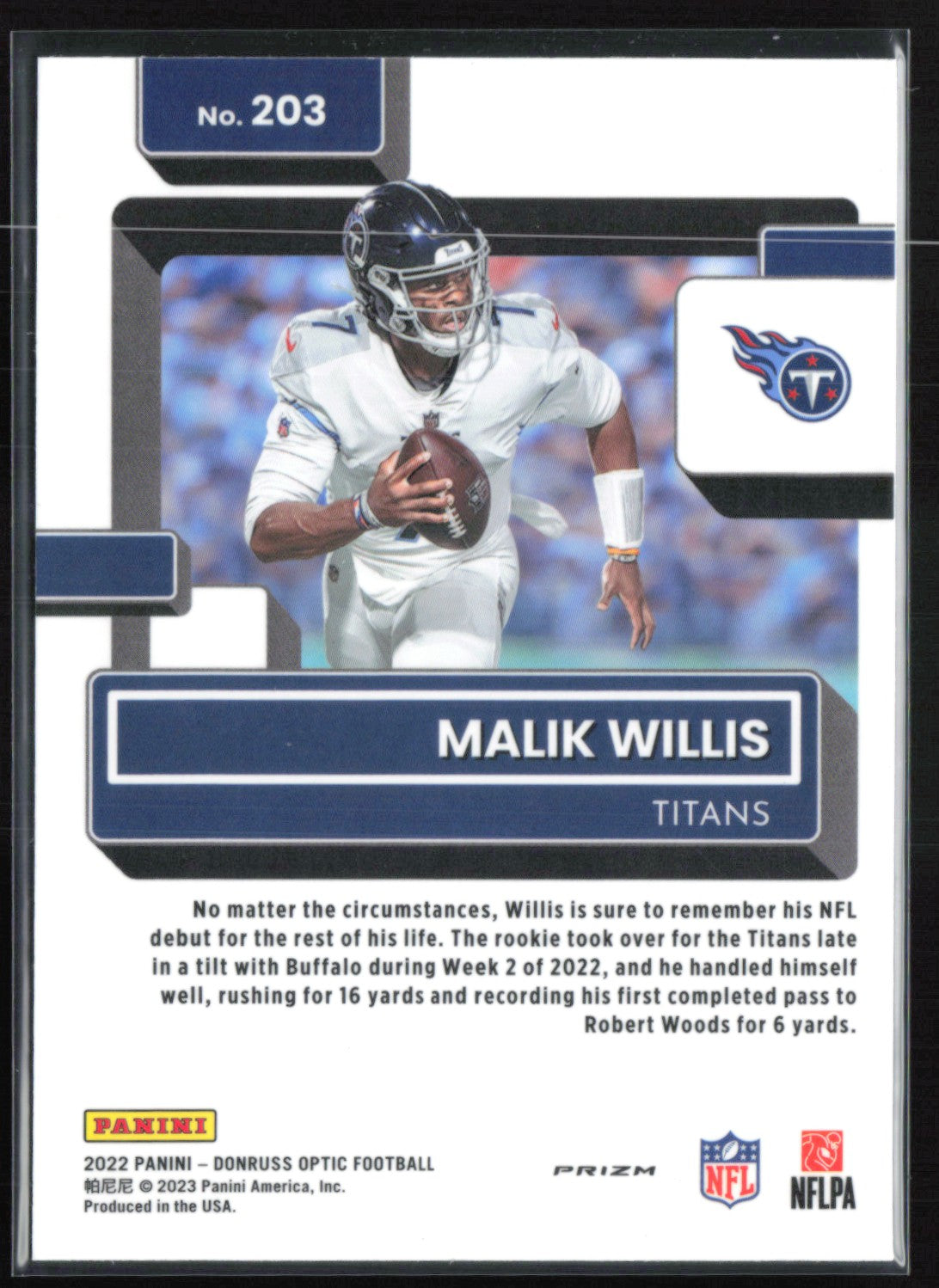 Malik Willis RC Purple Shock