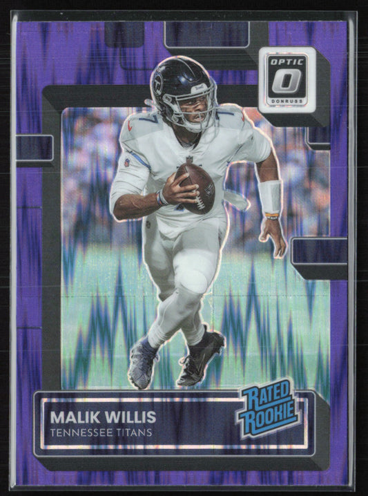 Malik Willis RC Purple Shock