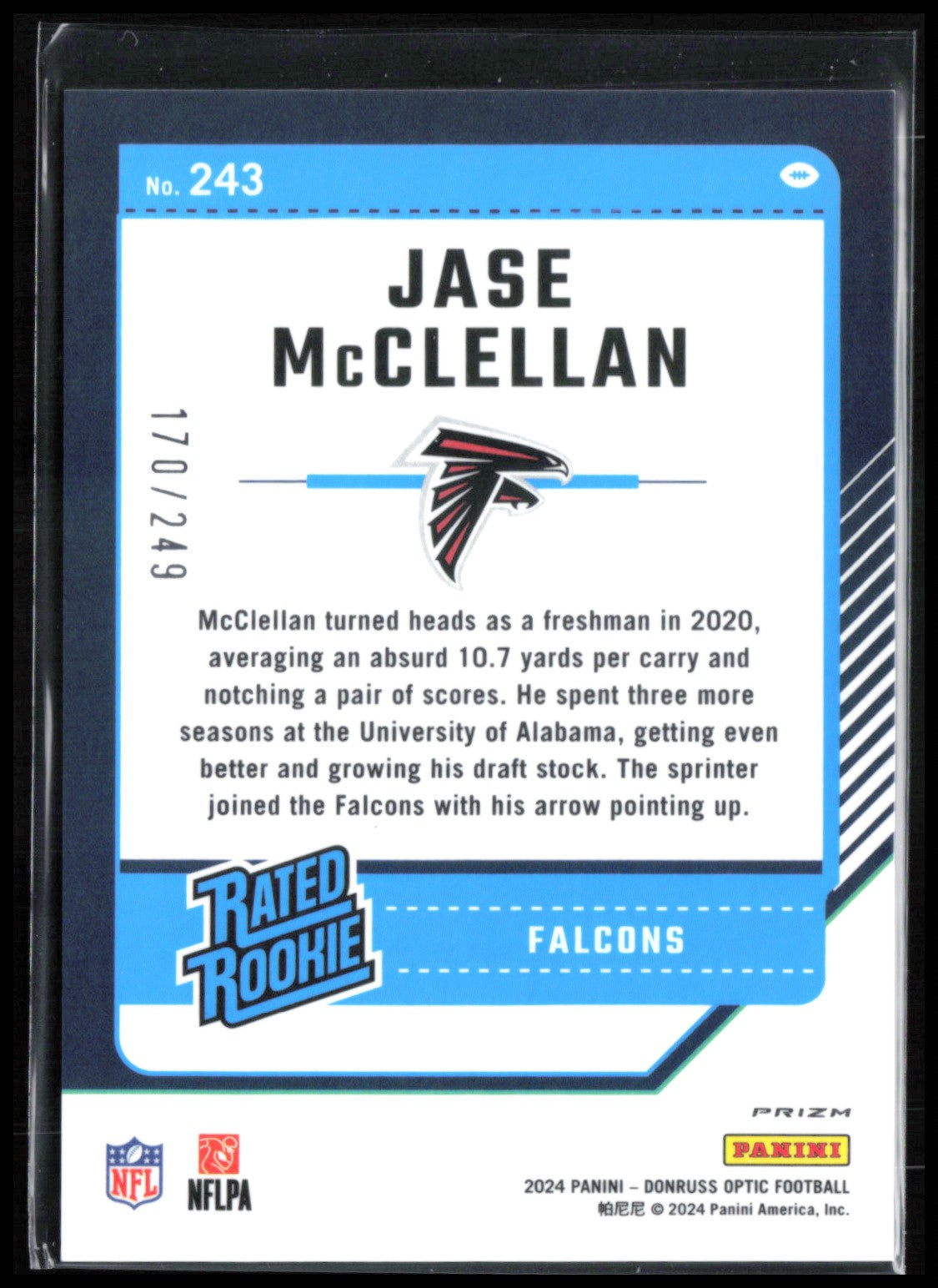 Jase McClellan RC Orange /249