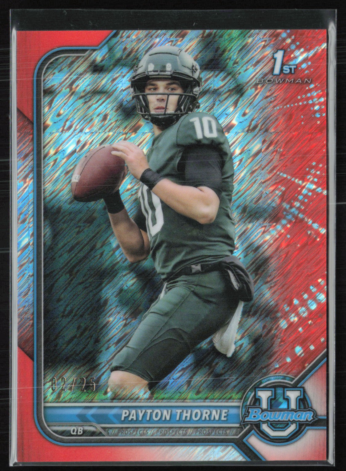 Payton Thorne 1st Bowman Orange Shimmer /25