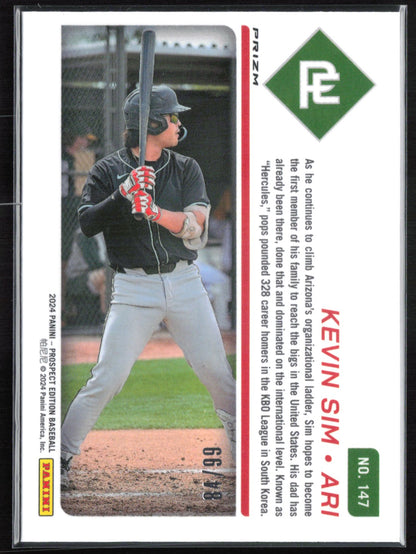 Kevin Sim Prospect Ticket /99