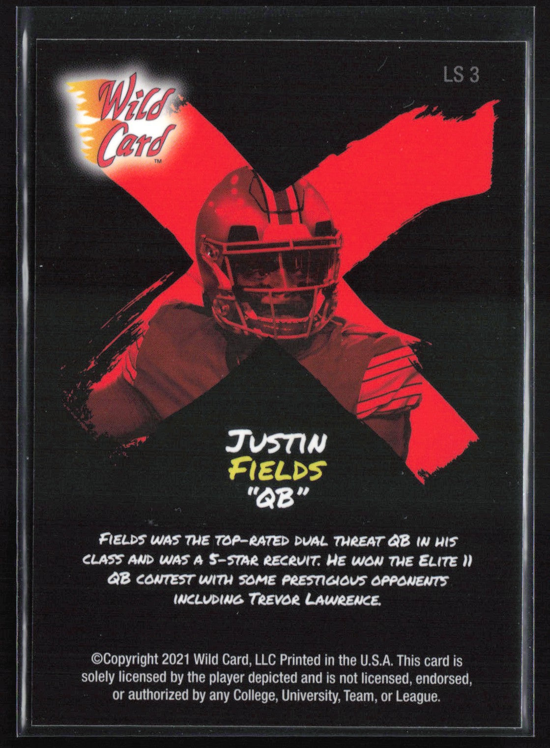 Justin Fields Light Show