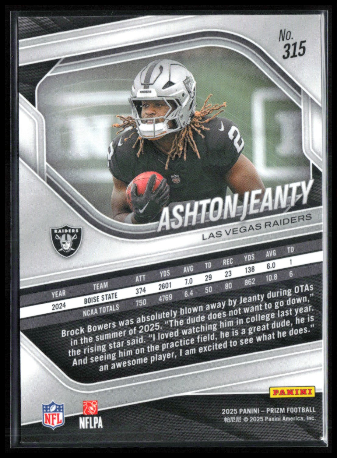 Ashton Jeanty RC