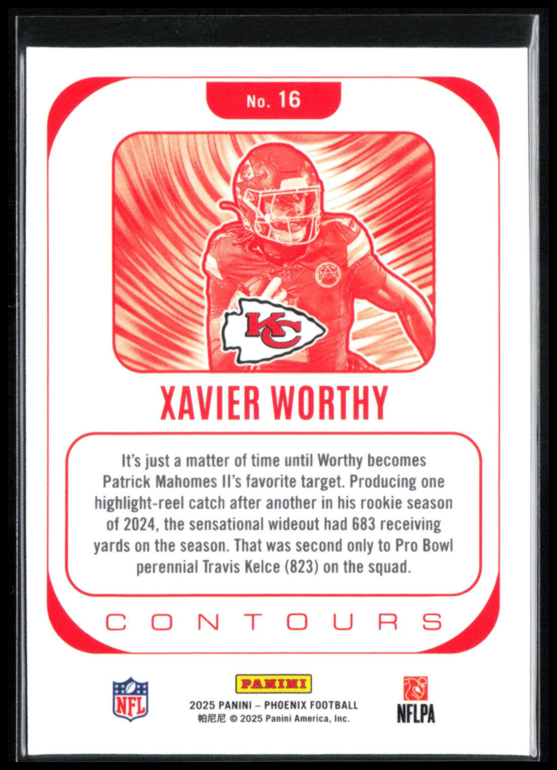 Xavier Worthy RC Contours