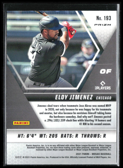 Eloy Jimenez Mosaic Prizm