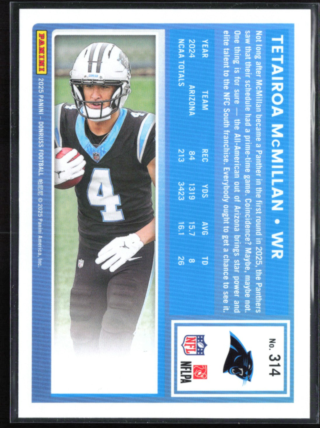 Tetairoa McMillan RC