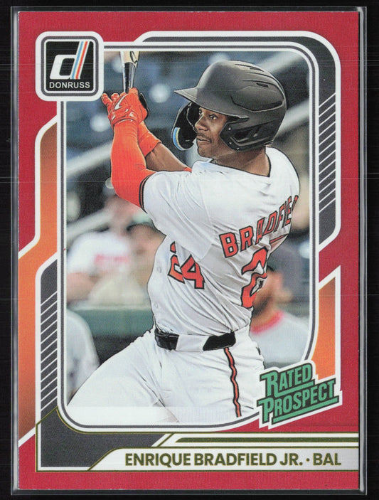 Enrique Bradfield Jr. Rated Prospect Red /250