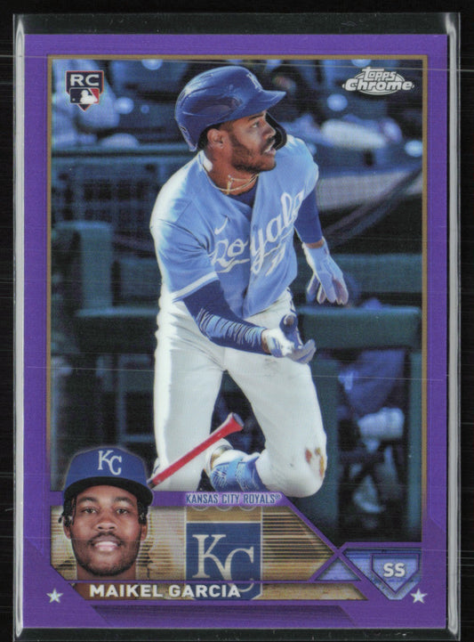 Maikel Garcia RC Purple /250 Refractor