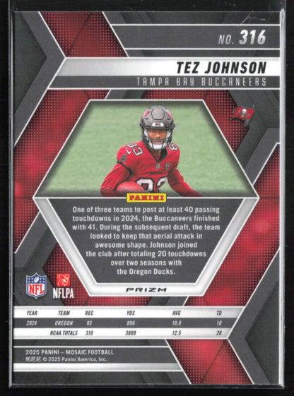 Tez Johnson RC Red White Prizm