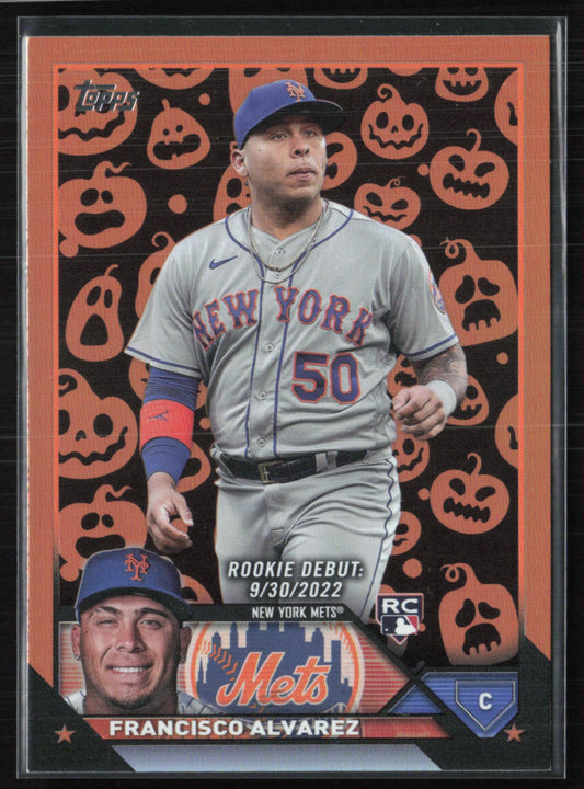 Francisco Alvarez RC Orange Pumpkins Debut