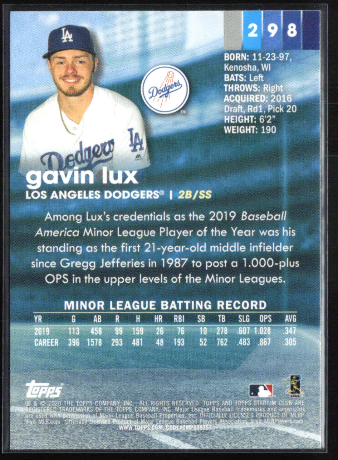 Gavin Lux RC