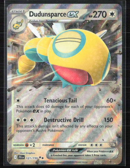 Dudunsparce ex - 121/159 Double Rare