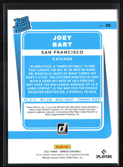Joey Bart RC Red White /2021