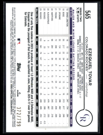 Ezequiel Tovar Purple /799