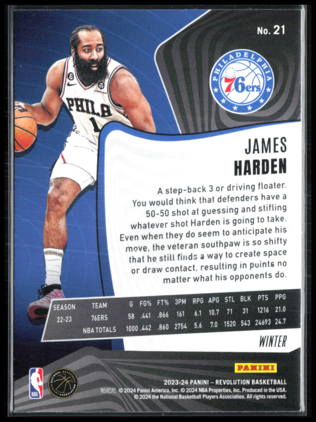 James Harden Winter
