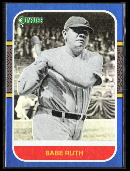 Babe Ruth Blue Foil
