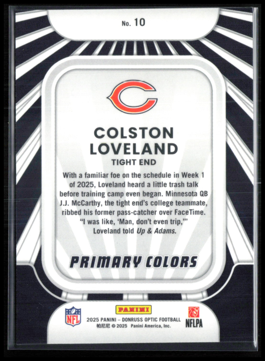 Colston Loveland RC Primary Colors