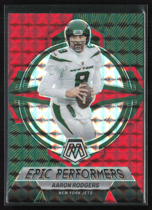 Aaron Rodgers Red Mosaic