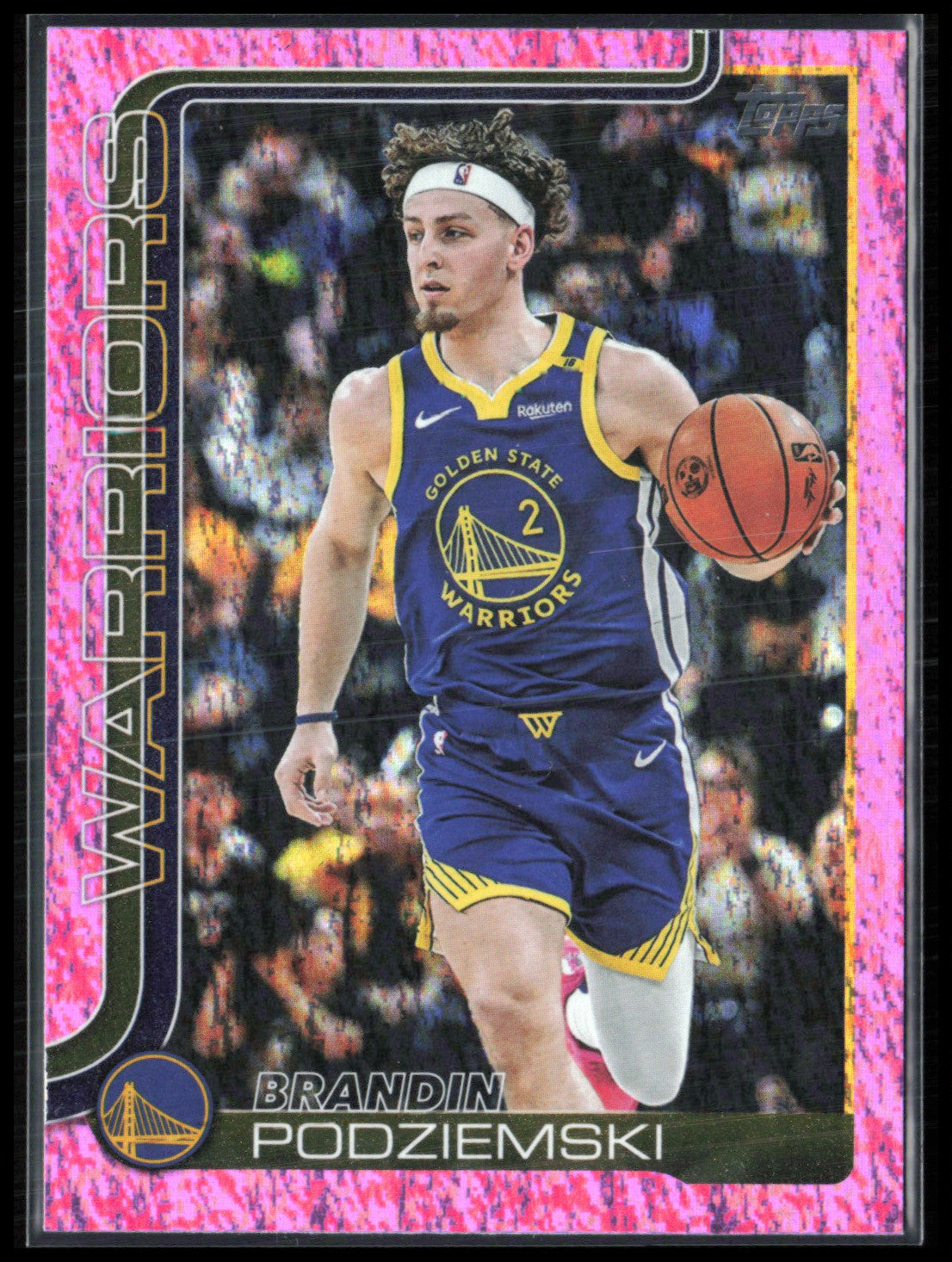 Brandin Podziemski Pink Foil
