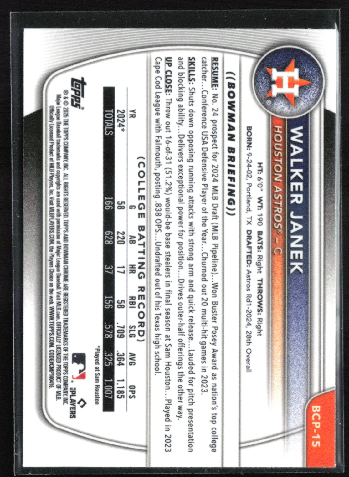 Walker Janek 1st Bowman