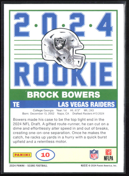 Brock Bowers RC