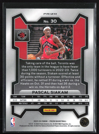 Pascal Siakam Blue Wave