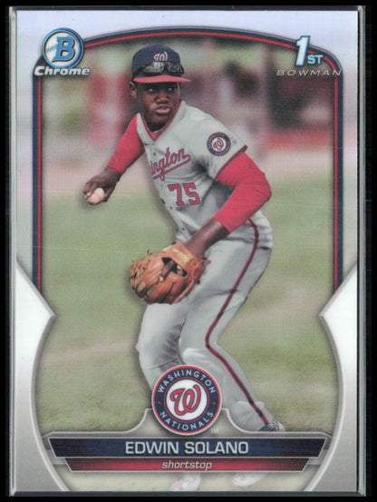 Edwin Solano 1st Bowman Refractor /499