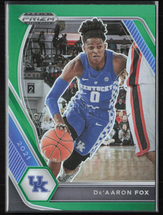 De'Aaron Fox Green Prizm