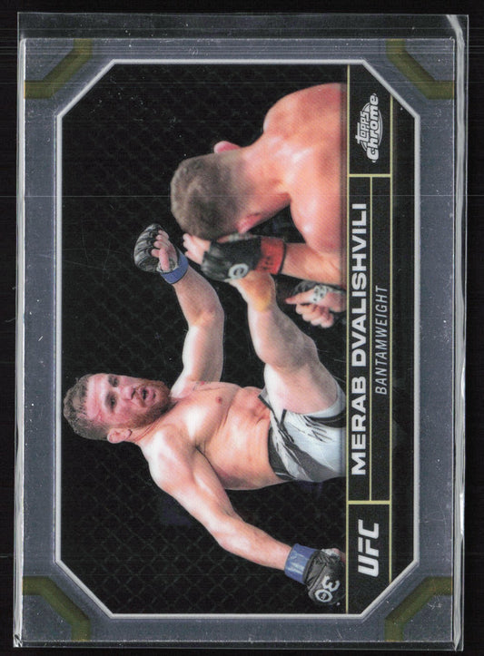 Merab Dvalishvili Topps Chrome UFC