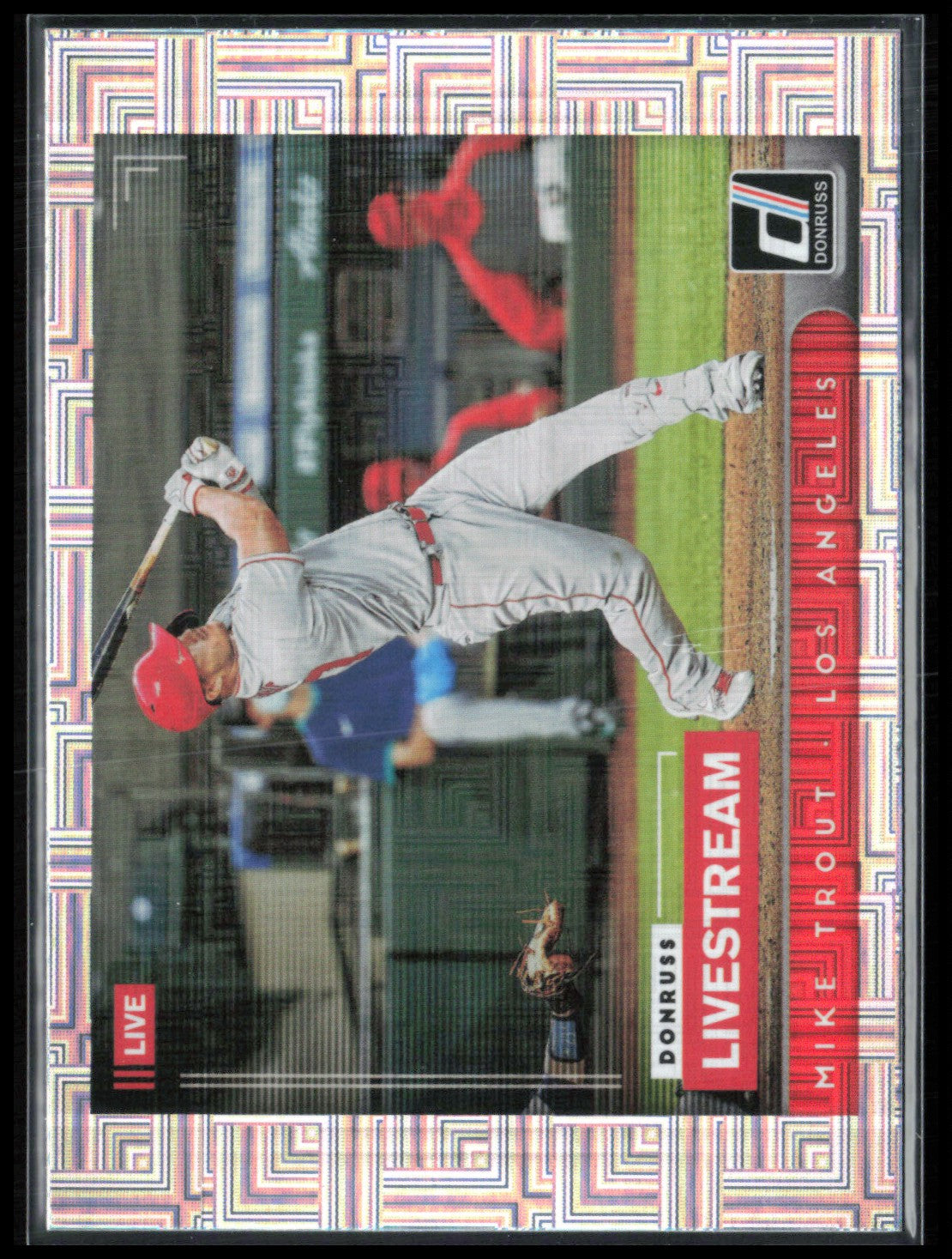 Mike Trout Livestream Vector