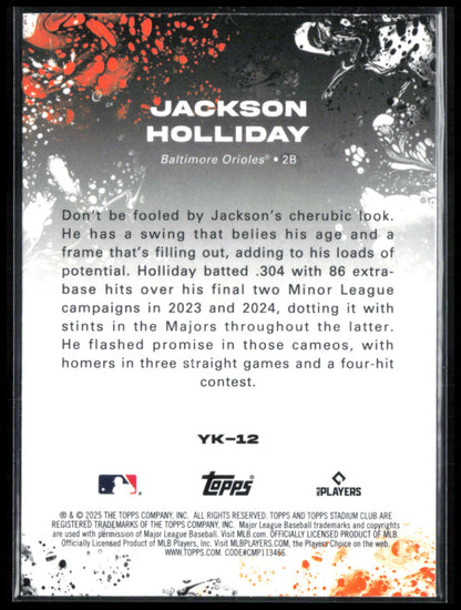 Jackson Holliday Yours for the Taking