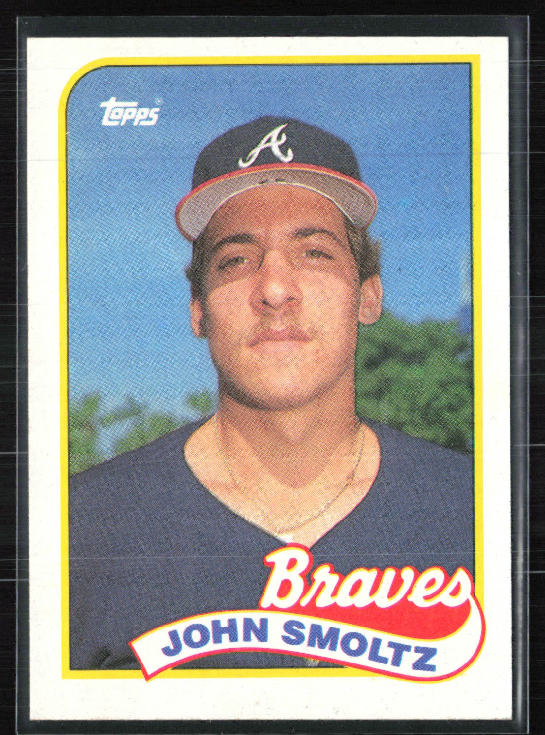 John Smoltz 1989 Topps