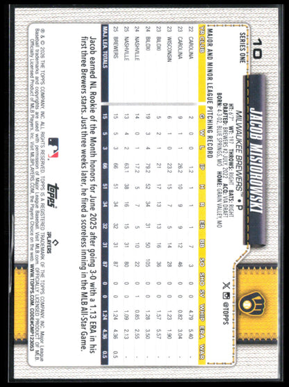 Jacob Misiorowski RC