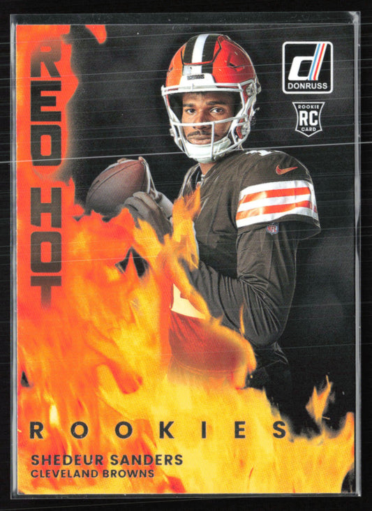 Shedeur Sanders RC Red-Hot Rookies