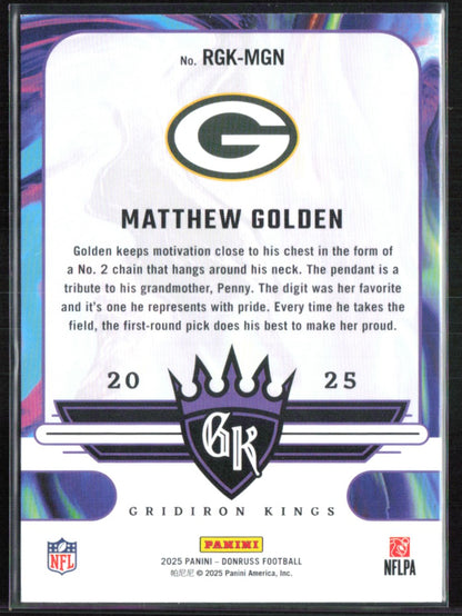Matthew Golden RC