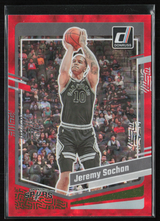 Jeremy Sochan Red
