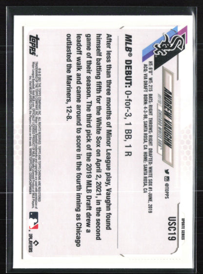 Andrew Vaughn RC Purple