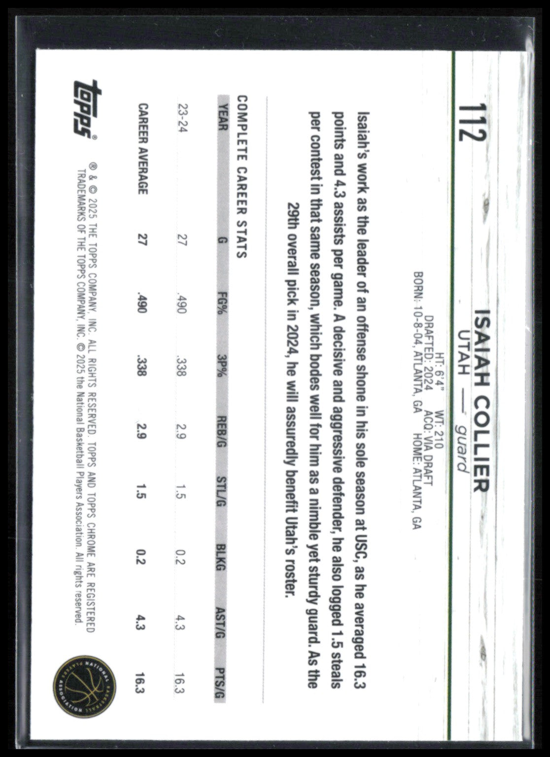 Isaiah Collier RC Prism Refractor
